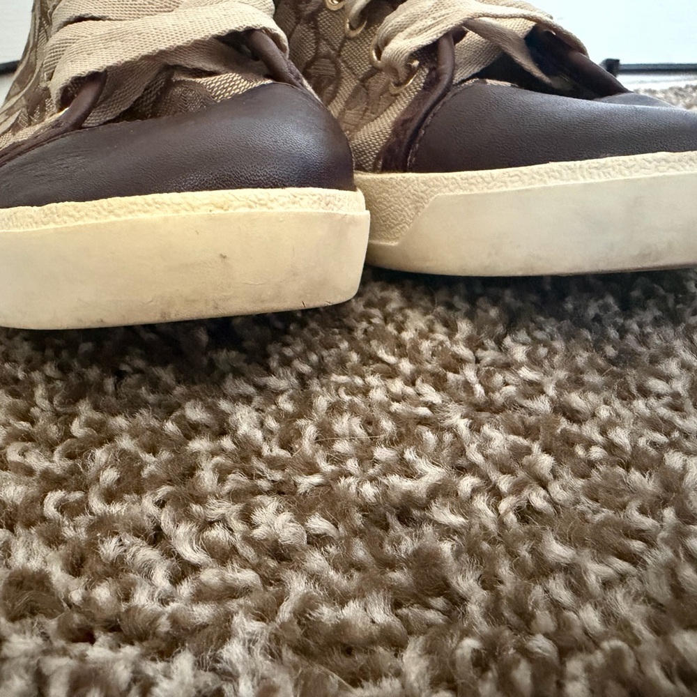 Michael Kors City Lace-Up Sneakers for Women Size 7.5 M Brown - Picture 5 of 7